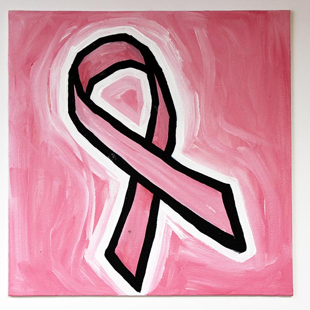 breast cancer awareness pink ribbon