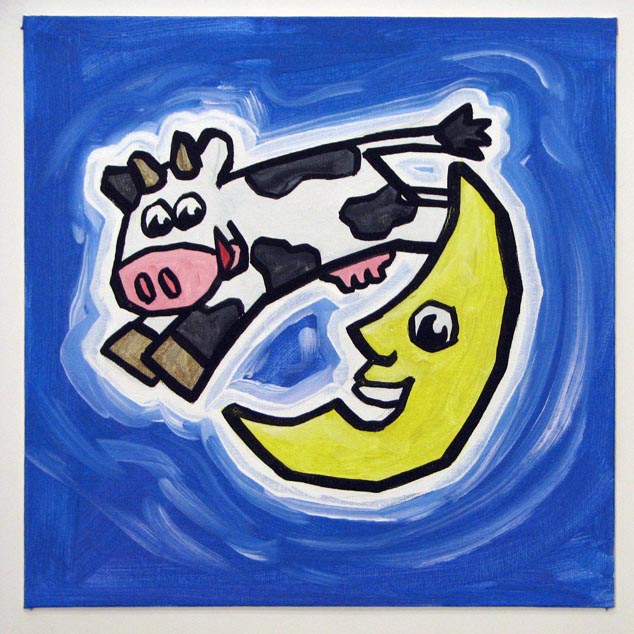 cow jumped over moon