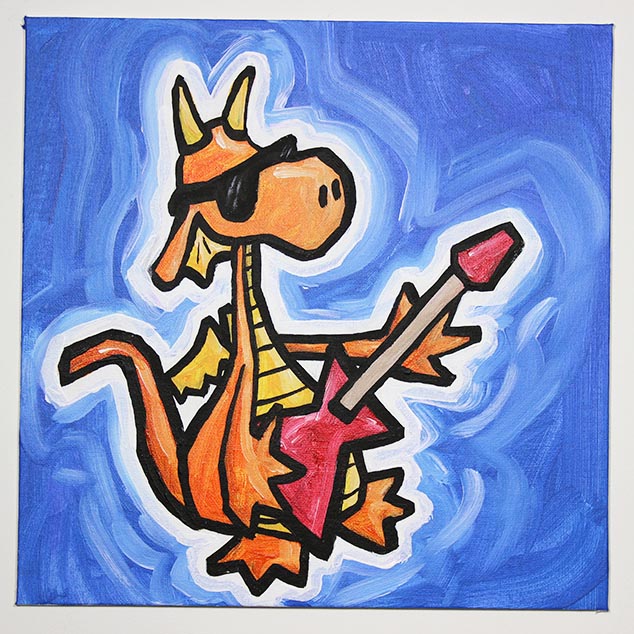 guitar dragon
