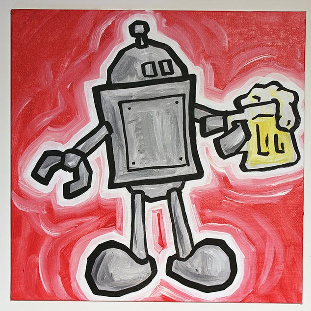 robot beer