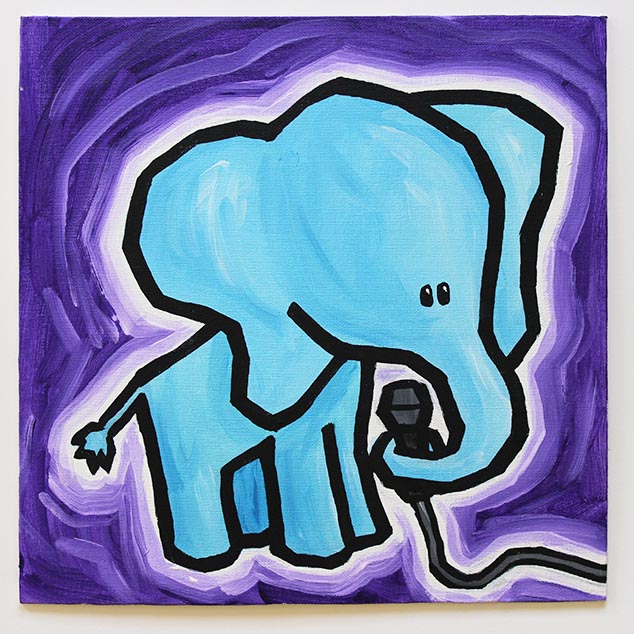 microphone elephant