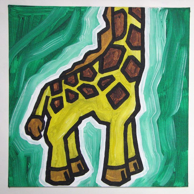 giraffe body