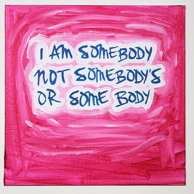 i am somebody not somebody's or some body