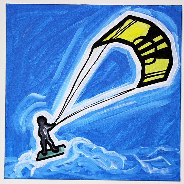 kiteboarder