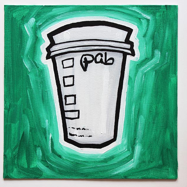 pab starbucks coffee cup