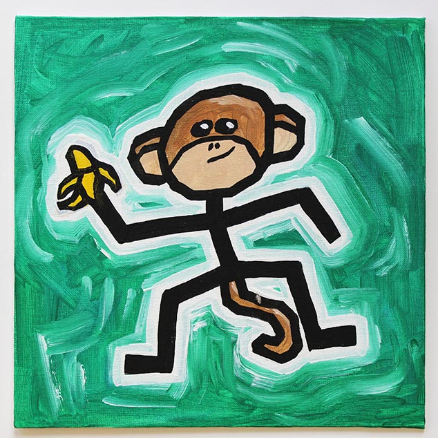 stick figure monkey