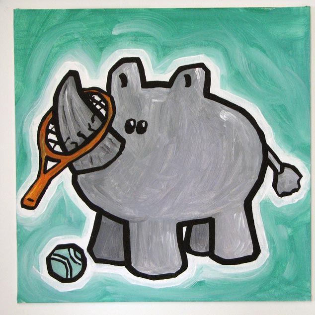 tennis rhino