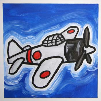 Japanese Zero Fighter Plane
