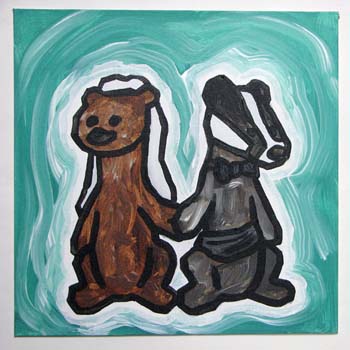 Otter And Badger Wedding