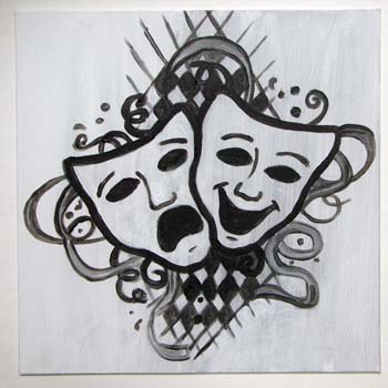 Comedy And Drama Masks