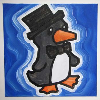 Penguin In A Tuxedo