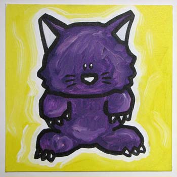 Purple Kitty