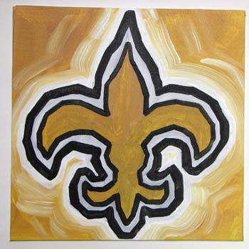 New Orleans Saints Fleur-De-Lis