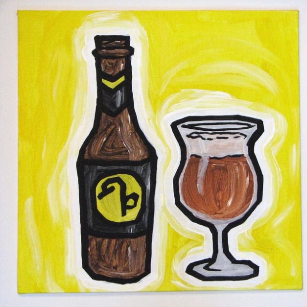 Beer In A Tulip Glass