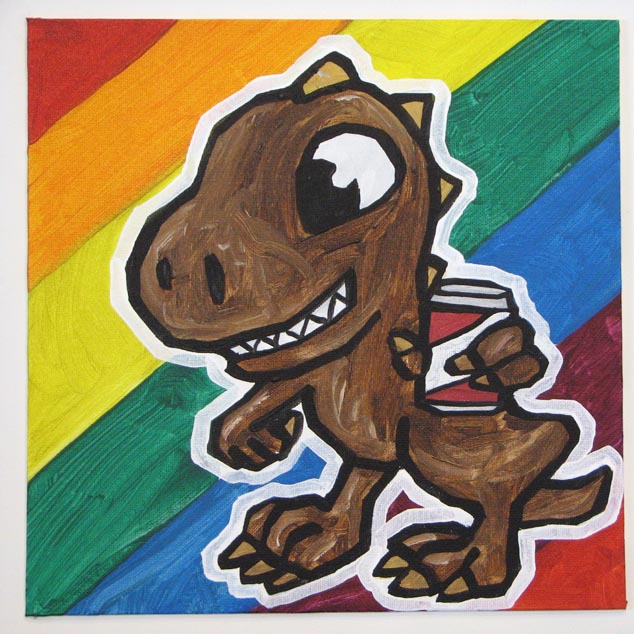 T. Rex With A Soda