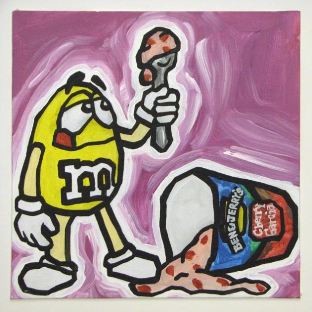 M&M Eating Ice Cream