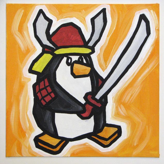 Samurai Penguin