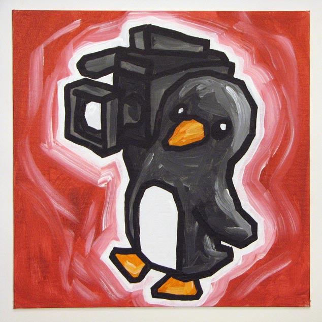 Penguin with Camera