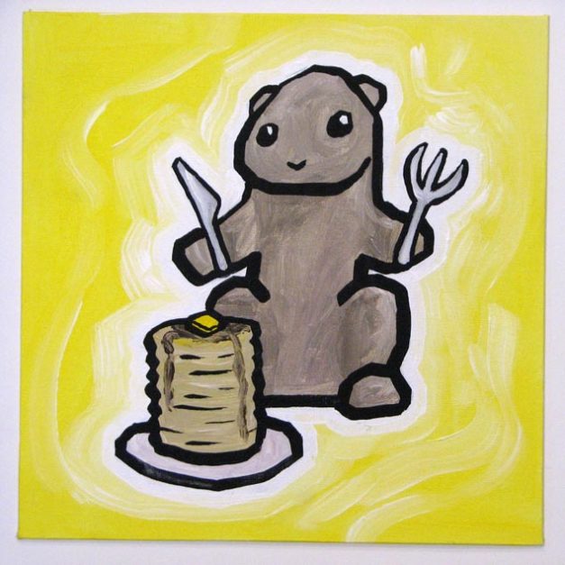 Prairie Dog With Pancakes