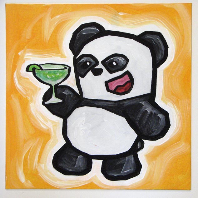Panda With Margarita