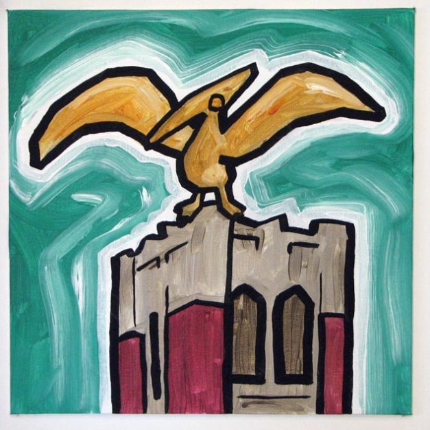 Pterodactyl On The Century Tower