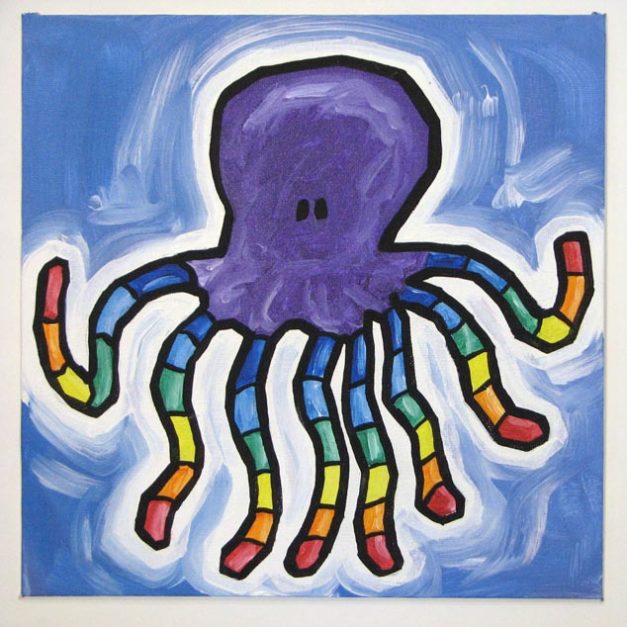 Rainbow Octopus