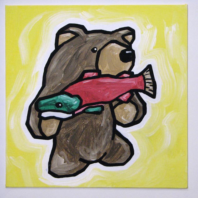 Bear And Salmon