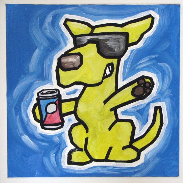 Dog With Soda
