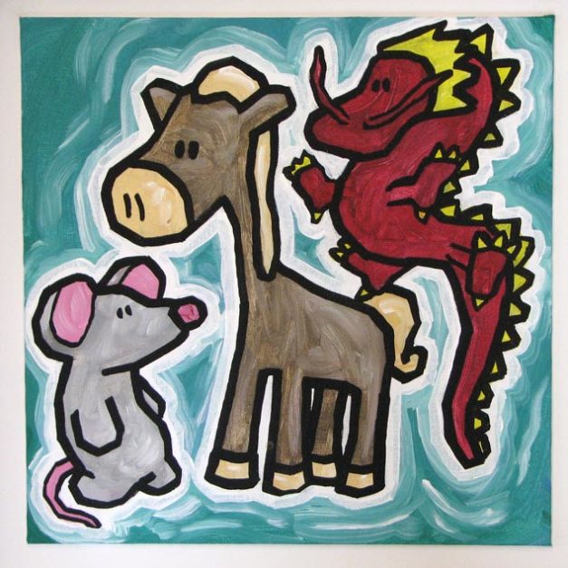 Rat, Horse And Dragon