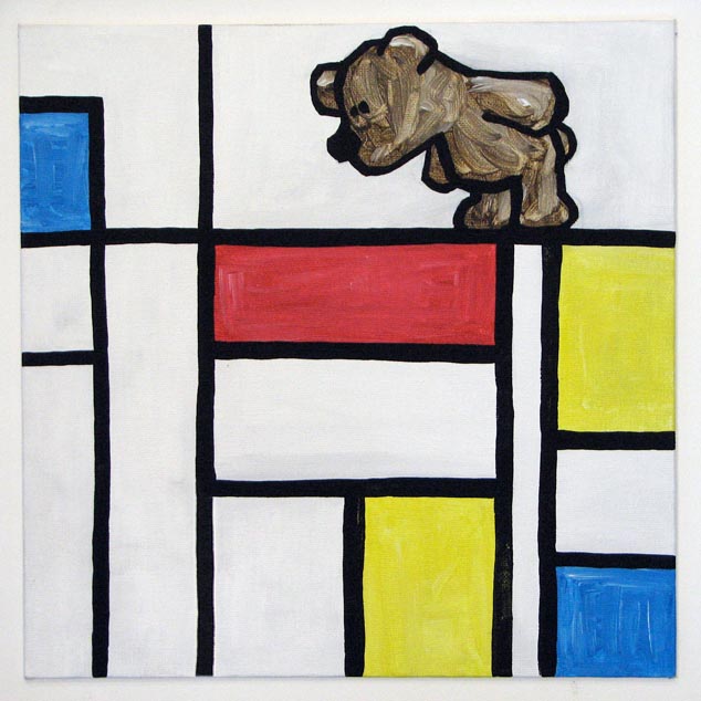 Bear In Mondrian