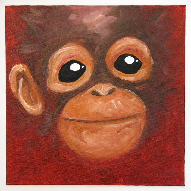 Orangutan Face III