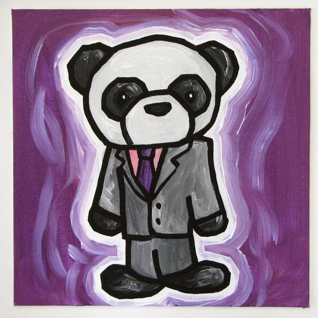Panda In A Suit