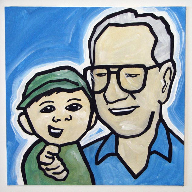 Boy And Grandpa