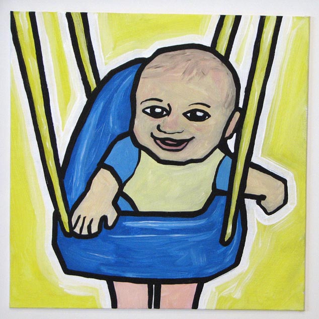 Baby In Swing