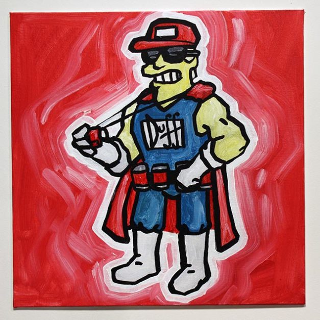 Duffman With Shot Glass USB
