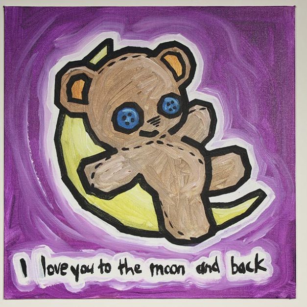 Teddy On Moon 2