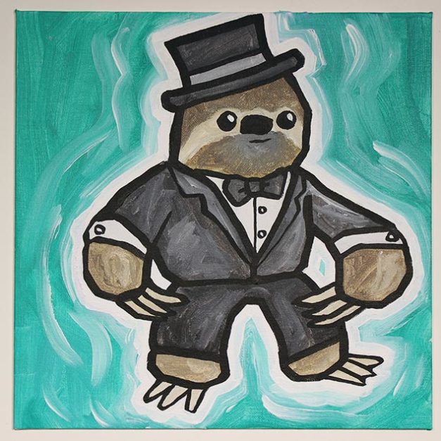 Sloth In Tuxedo