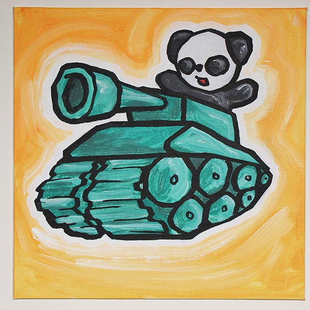 Panda In Tank