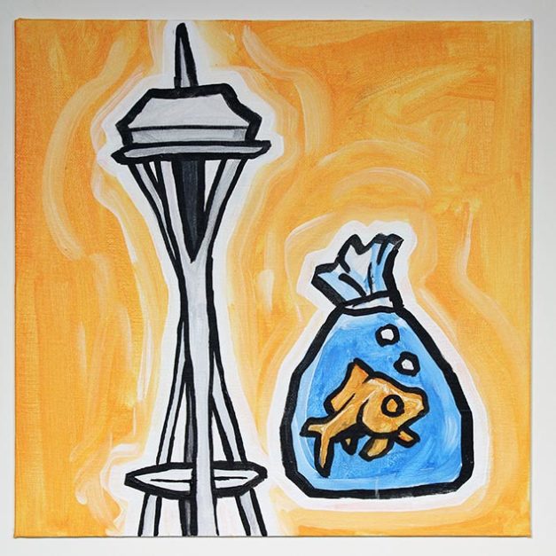 Space Needle And Leonard G. Fish