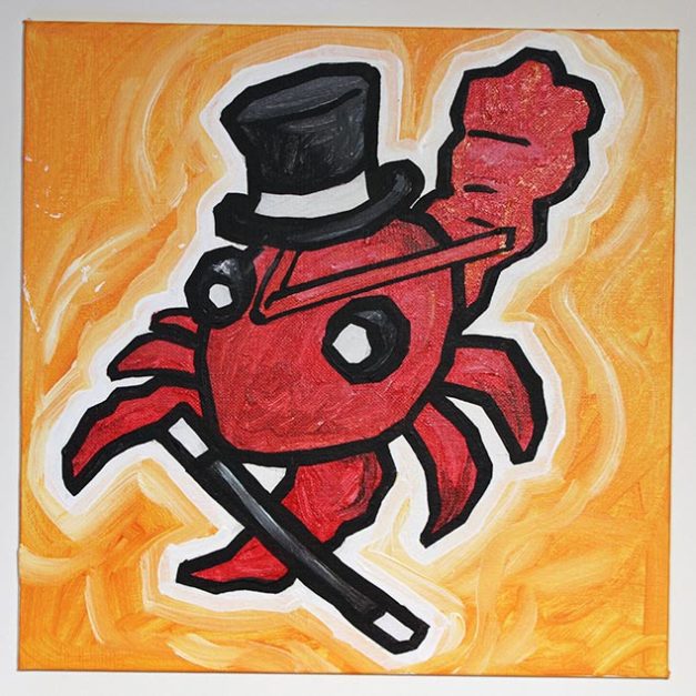 Lobster With Top Hat And Cane