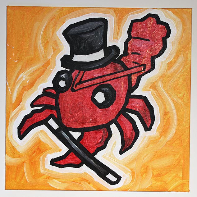 Lobster With Top Hat And Cane