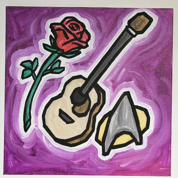 Rose, Guitar And Star Trek