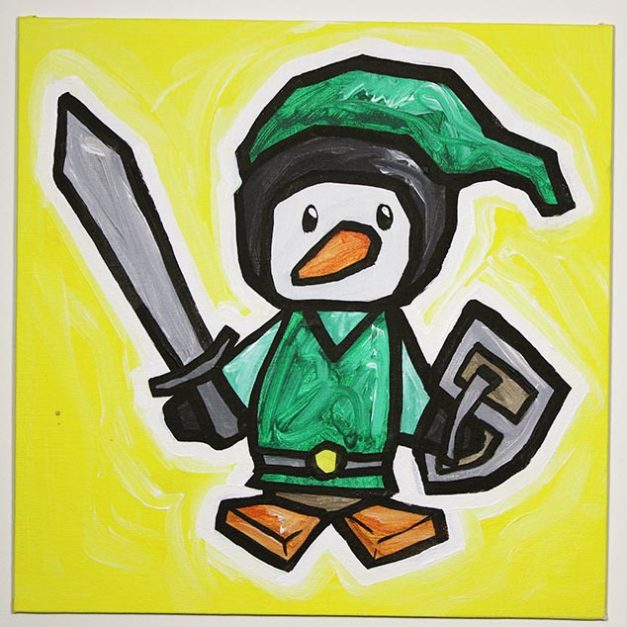 Link From Zelda Penguin