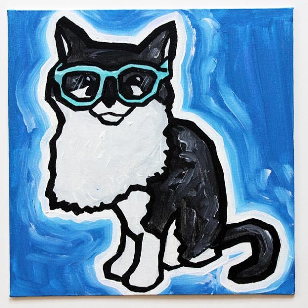 Cat With Glasses