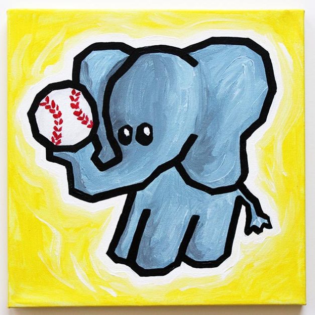 Baseball Elephant