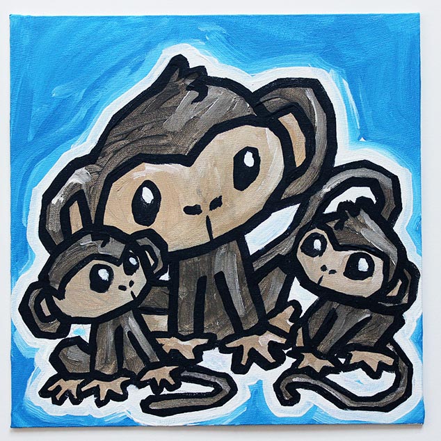 Monkeys Three
