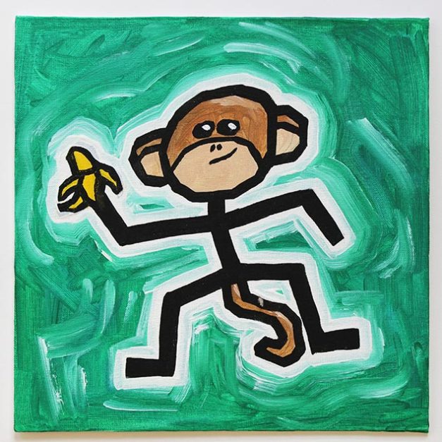 Stick Figure Monkey