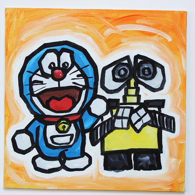 Doraemon And Wall-E
