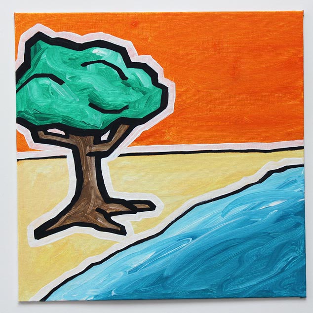 Tree On Beach