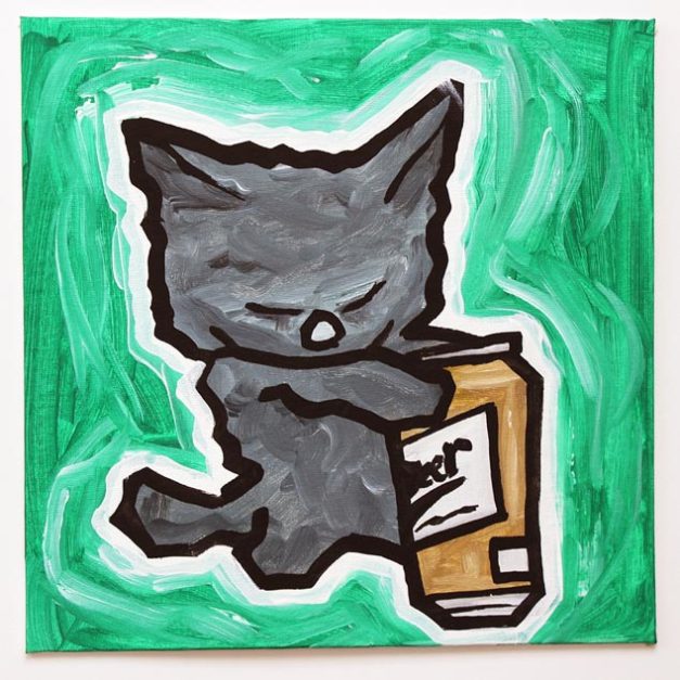 Cat With Beer